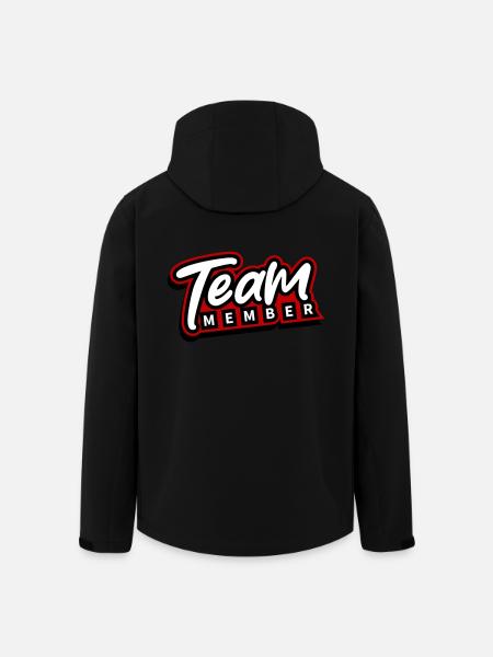 Team Member - Men’s Recycled Softshell Jacket by Stanley/Stella - black