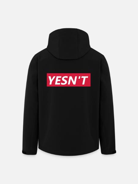 Yesn't - Veste softshell homme en polyester recyclé Stanley/Stella - noir