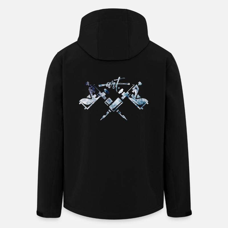 Tattoo is art - Men’s Recycled Softshell Jacket by Stanley/Stella - black