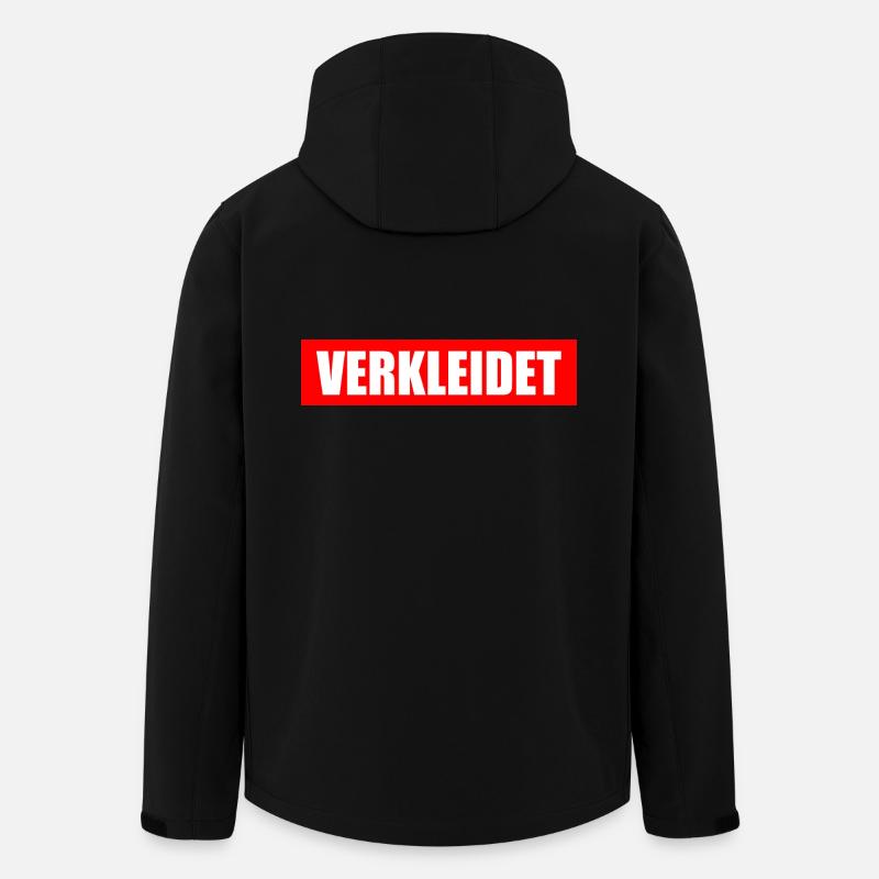 Verkleidet - Recycelte Männer Softshell-Jacke von Stanley/Stella - Schwarz