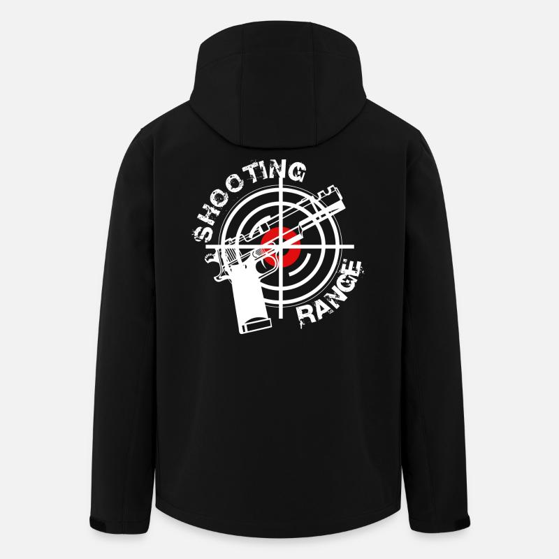 Shooting club - Men’s Recycled Softshell Jacket by Stanley/Stella - black