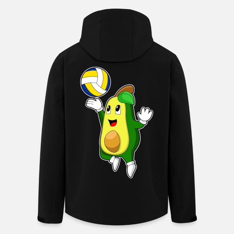 Avocat Volley-ball - Veste softshell homme en polyester recyclé Stanley/Stella - noir