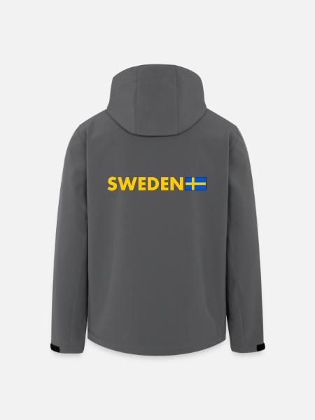 Suède - Veste softshell homme en polyester recyclé Stanley/Stella - noir