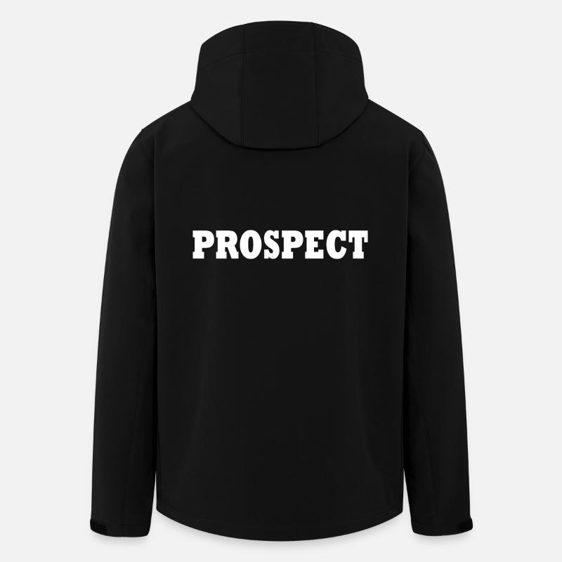 Prospect - Recycelte Männer Softshell-Jacke von Stanley/Stella - Schwarz