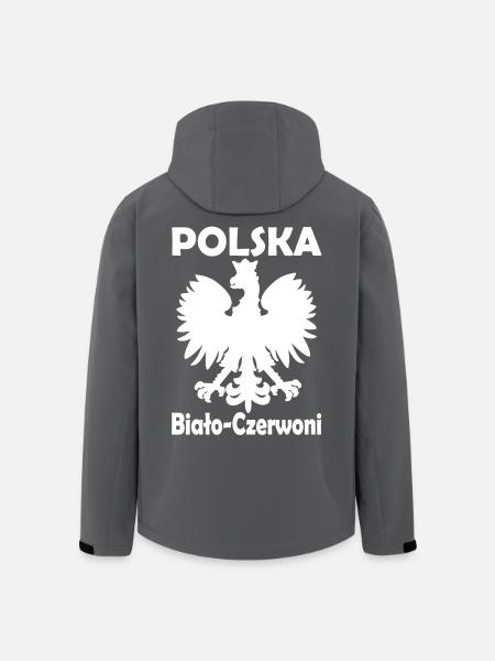 POLSKA - Recycelte Männer Softshell-Jacke von Stanley/Stella - Schwarz
