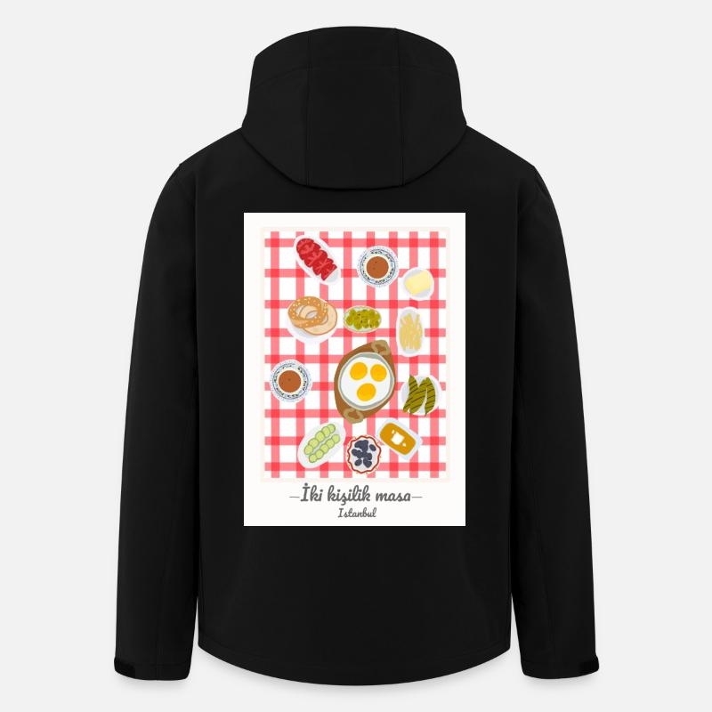 Turkish breakfast istanbul kahvalti - Men’s Recycled Softshell Jacket by Stanley/Stella - black