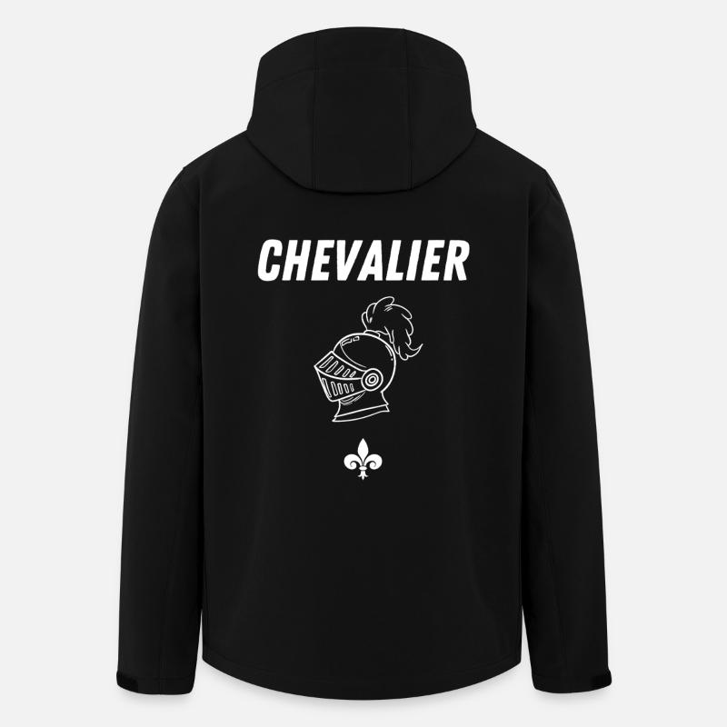 CHEVALIER HEAUME ET LYS - Veste softshell homme en polyester recyclé Stanley/Stella - noir