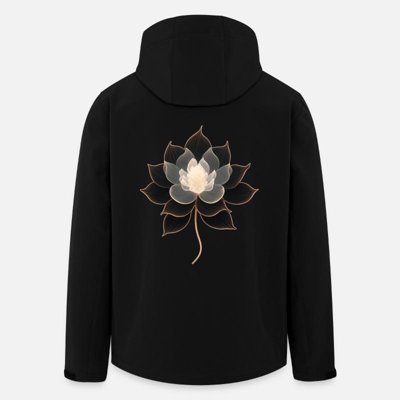 Lotus - Veste softshell homme en polyester recyclé Stanley/Stella - noir