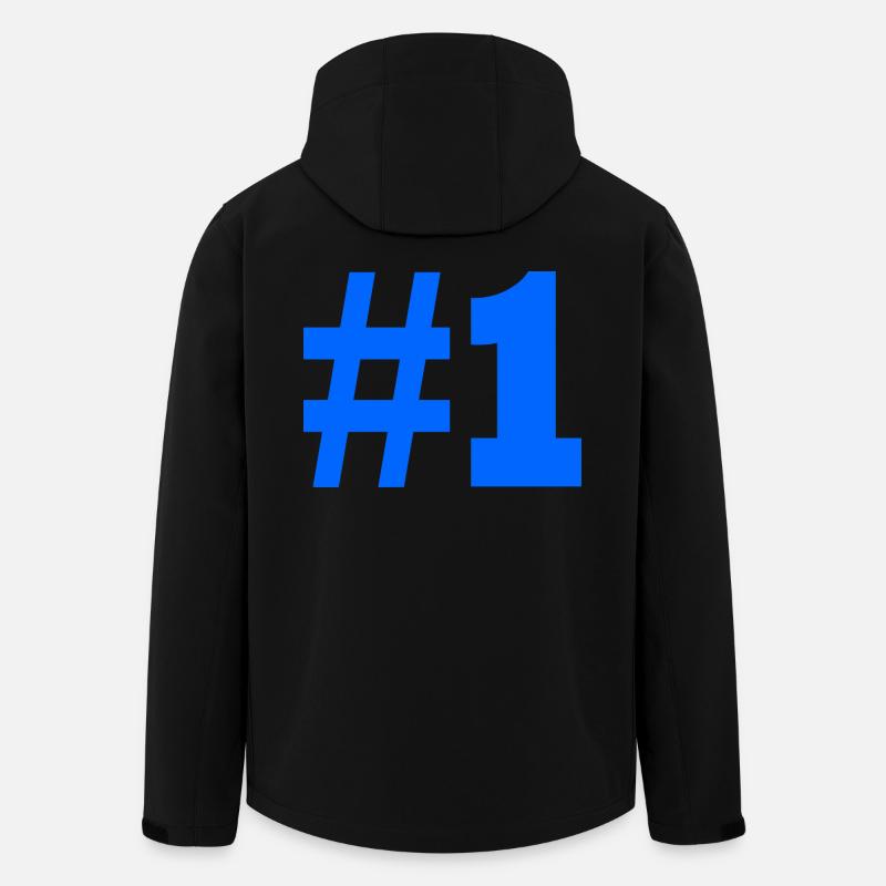 #1 - Recycelte Männer Softshell-Jacke von Stanley/Stella - Schwarz