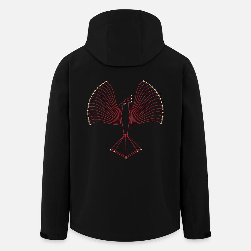 Phénix - Veste softshell homme en polyester recyclé Stanley/Stella - noir