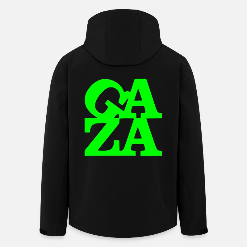 Gaza - Men’s Recycled Softshell Jacket by Stanley/Stella - black