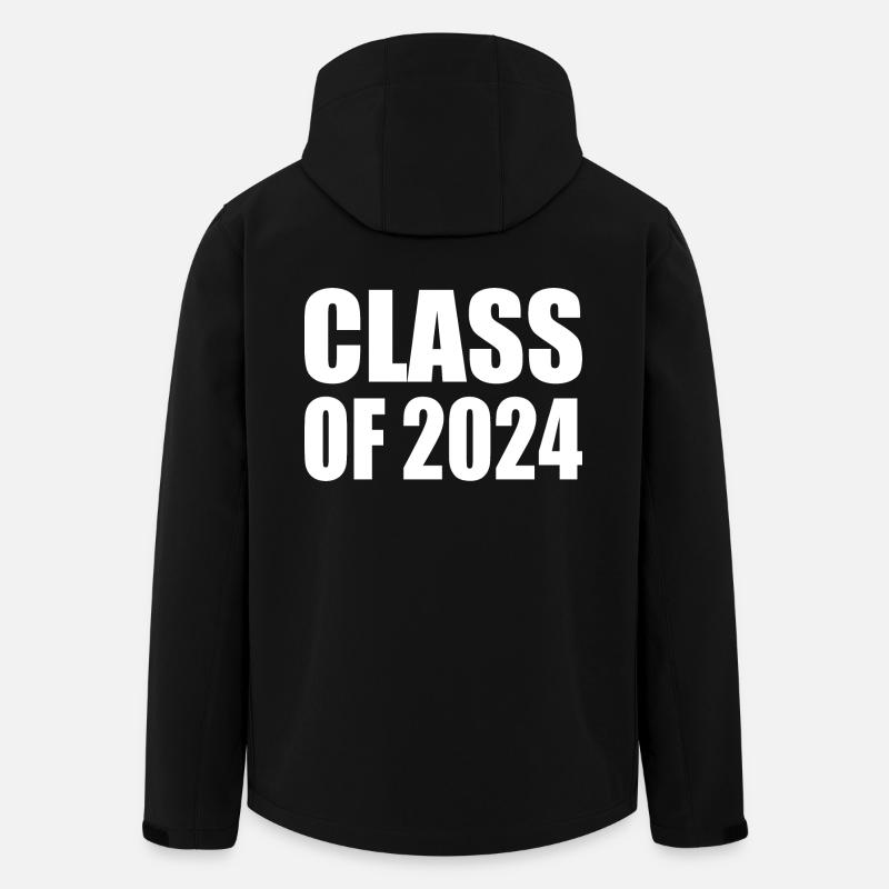 Class of 2024 - Recycelte Männer Softshell-Jacke von Stanley/Stella - Schwarz