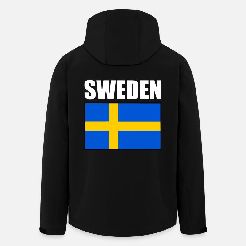 Suède - Veste softshell homme en polyester recyclé Discoverer Stanley/Stella - noir