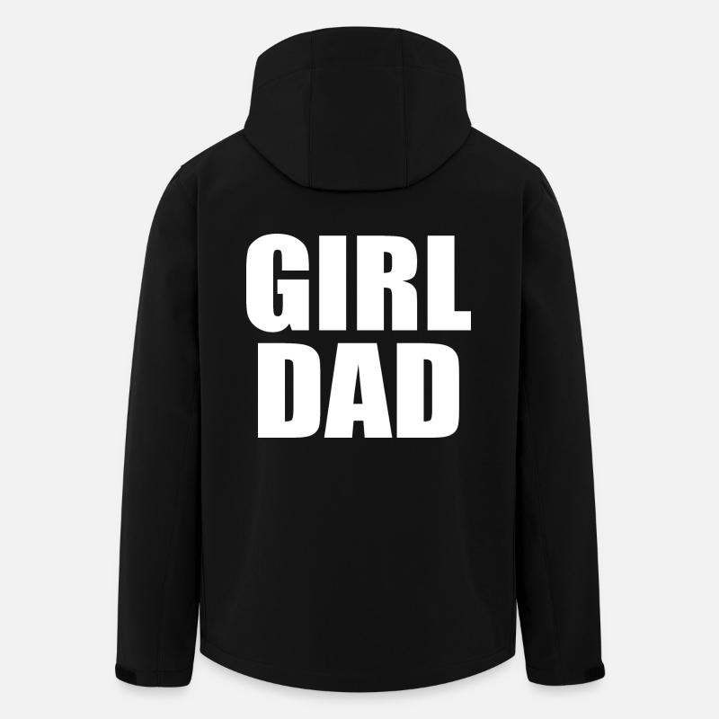 Girl dad - Men’s Recycled Softshell Jacket by Stanley/Stella - black