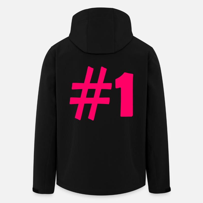 #1 - Recycelte Männer Softshell-Jacke von Stanley/Stella - Schwarz