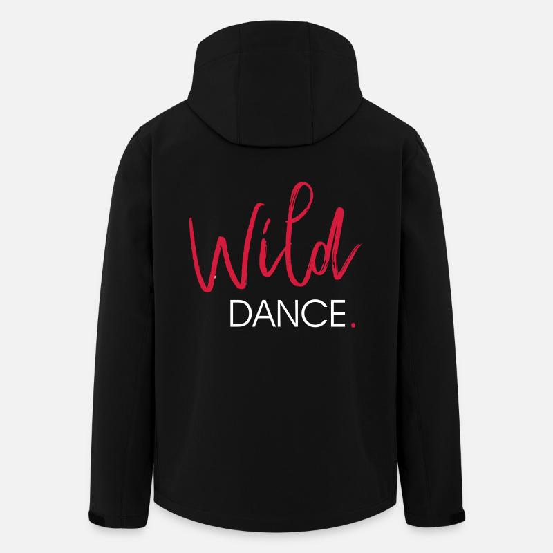 Wild DANCE - Dance Shirt - Recycelte Männer Softshell-Jacke von Stanley/Stella - Schwarz