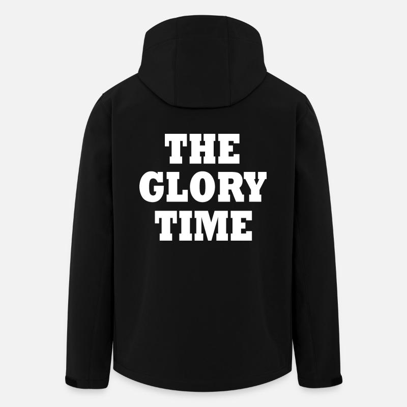 The glory time - Men’s Recycled Softshell Jacket by Stanley/Stella - black