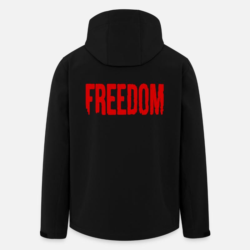 Freedom - Men’s Recycled Softshell Jacket by Stanley/Stella - black