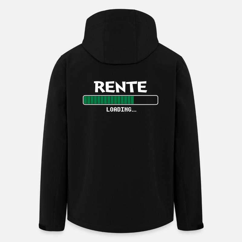 Rente loading Ladebalken - Recycelte Männer Softshell-Jacke von Stanley/Stella - Schwarz
