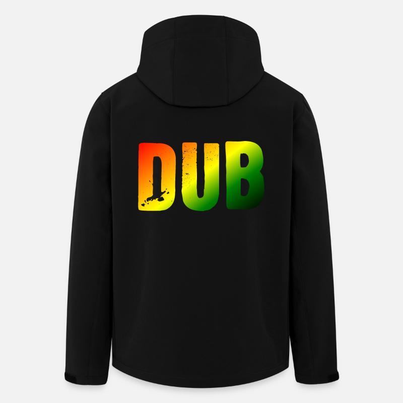 DUB - Veste softshell homme en polyester recyclé Stanley/Stella - noir