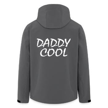 Daddy cool - Veste softshell homme en polyester recyclé Stanley/Stella - charbon - Dos - AI Model Male 185 light (185cm)