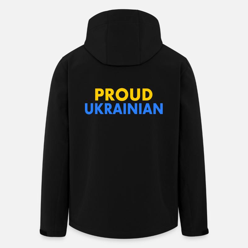Proud ukrainian - Recycelte Männer Softshell-Jacke von Stanley/Stella - Schwarz