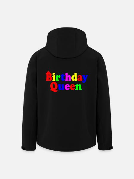 Birthday queen - Recycelte Männer Softshell-Jacke von Stanley/Stella - Schwarz