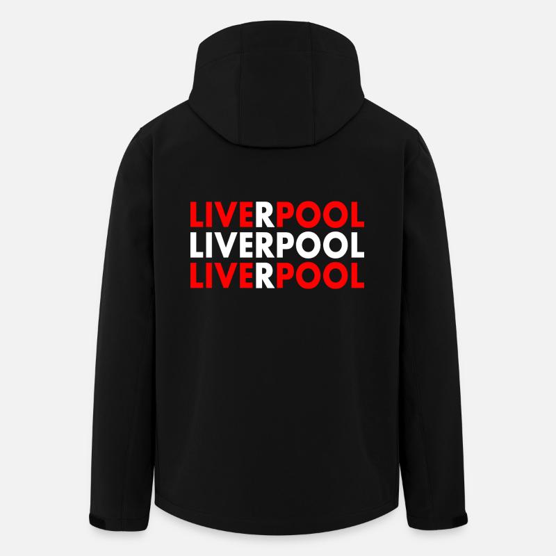 Liverpool - Recycelte Männer Softshell-Jacke von Stanley/Stella - Schwarz