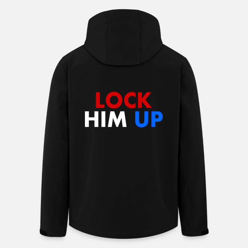Lock him up - Veste softshell homme en polyester recyclé Stanley/Stella - noir