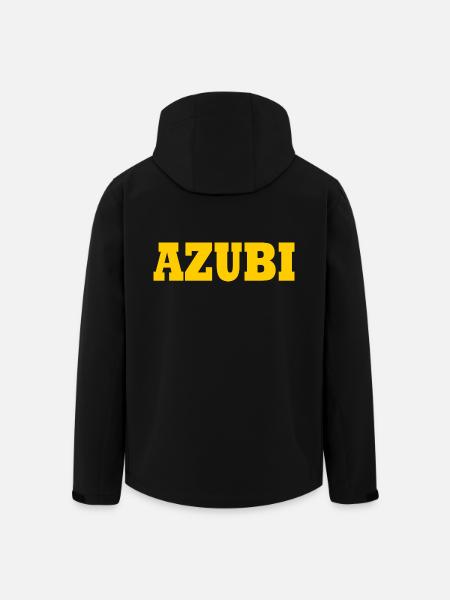 Azubi - Recycelte Männer Softshell-Jacke von Stanley/Stella - Schwarz