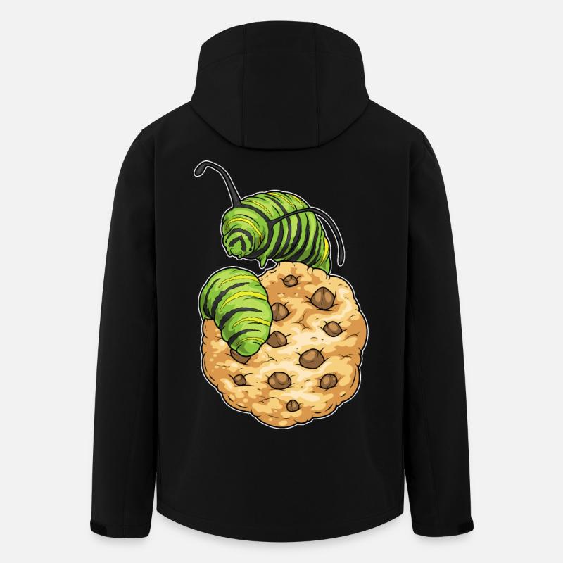 Biscuit chenille - Veste softshell homme en polyester recyclé Stanley/Stella - noir