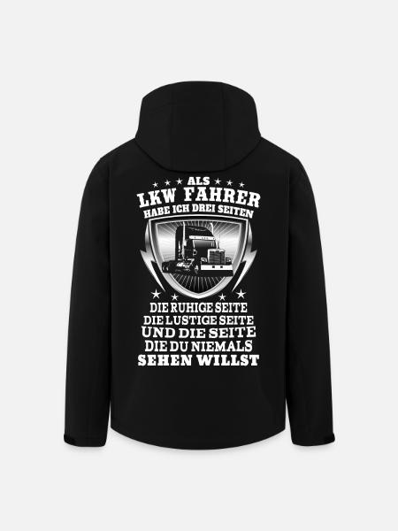 Lkw fahrer - Recycelte Männer Softshell-Jacke von Stanley/Stella - Schwarz
