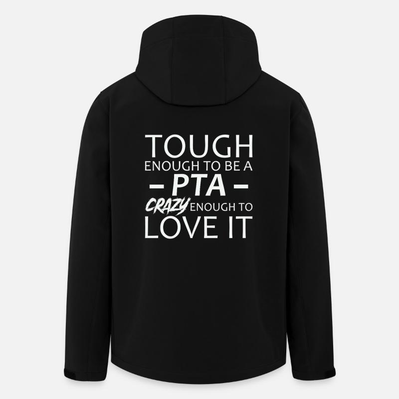 PTA Crazy Apotheke - Recycelte Männer Softshell-Jacke von Stanley/Stella - Schwarz