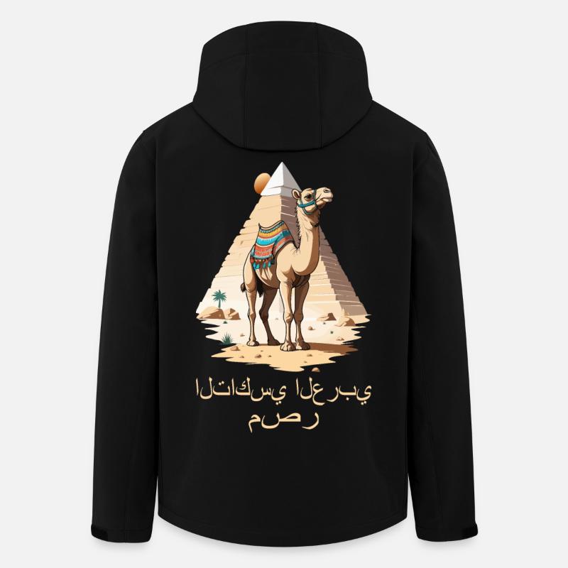 Arabisches Taxi - Recycelte Männer Softshell-Jacke von Stanley/Stella - Schwarz