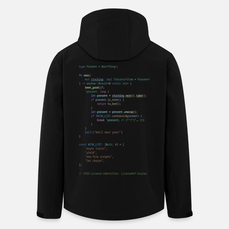 Rust christmas! - Men’s Recycled Softshell Jacket by Stanley/Stella - black