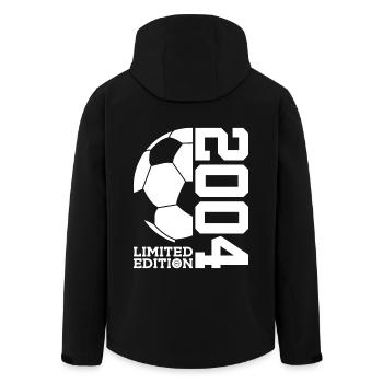 ÉDITION LIMITÉE 2004 FOOTBALL 22E ANNIVERSAIRE - Veste softshell homme en polyester recyclé Stanley/Stella - noir - Dos - AI Model Male 185 light (185cm)