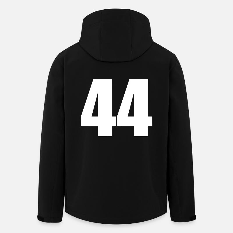 44 - Men’s Recycled Softshell Jacket by Stanley/Stella - black