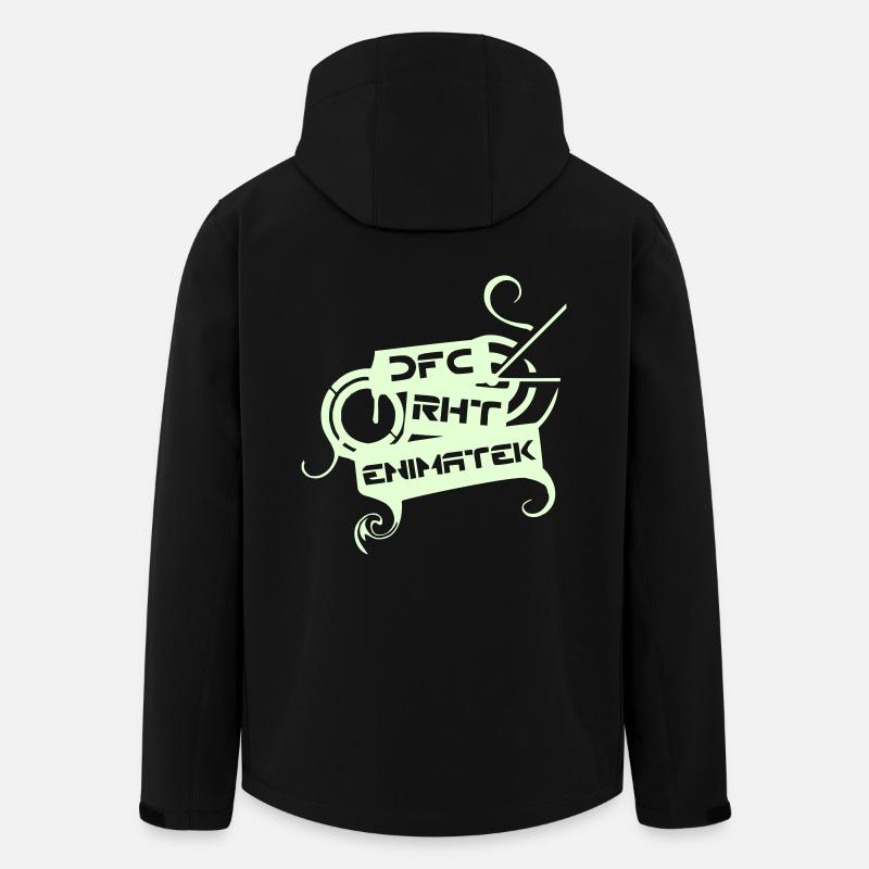 dfc_rht_enimatek_ - Veste softshell homme en polyester recyclé Stanley/Stella - noir