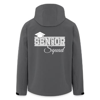 Senior 2023 Squad Proud Squad of Graduated - Men’s Recycled Softshell Jacket by Stanley/Stella - black - Back - AI Model Male 185 light (185cm)