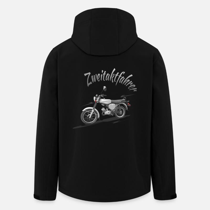 S51 cavaliers à deux temps - Veste softshell homme en polyester recyclé Stanley/Stella - noir