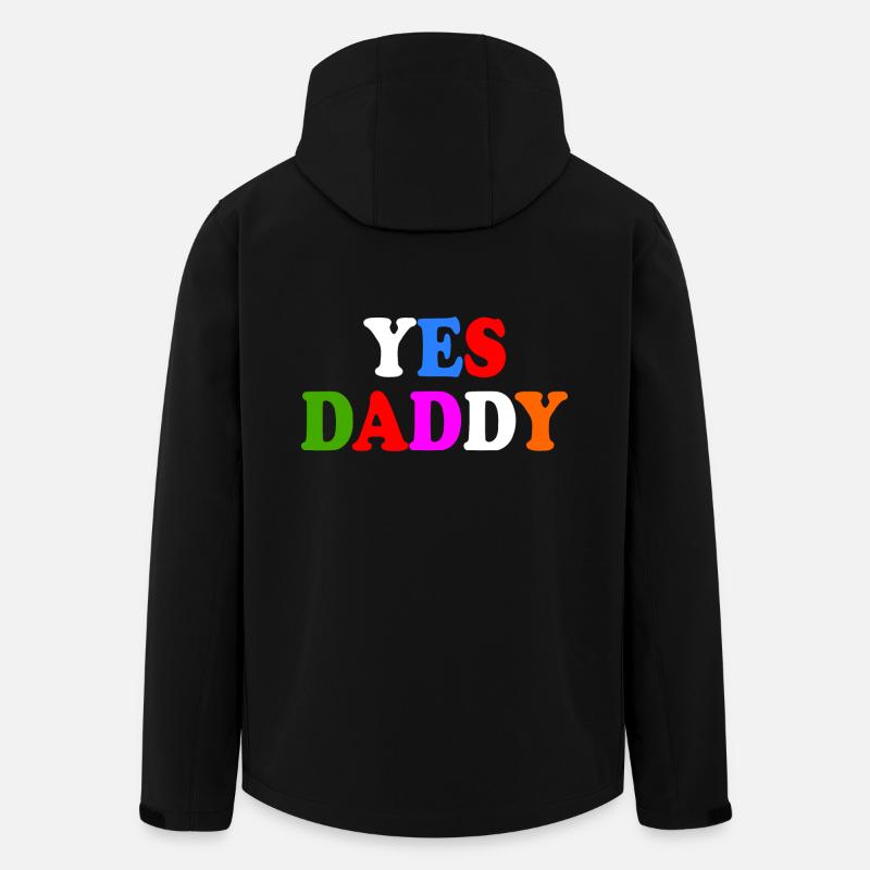 Yes daddy - Men’s Recycled Softshell Jacket by Stanley/Stella - black