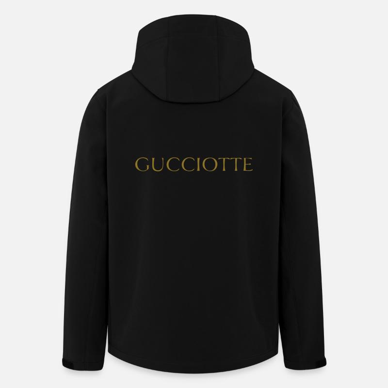 gucciotte - Recycelte Männer Softshell-Jacke von Stanley/Stella - Schwarz