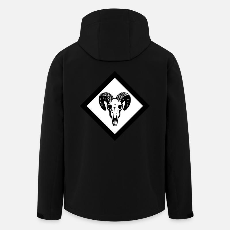 Gotland - Recycelte Männer Softshell-Jacke von Stanley/Stella - Schwarz