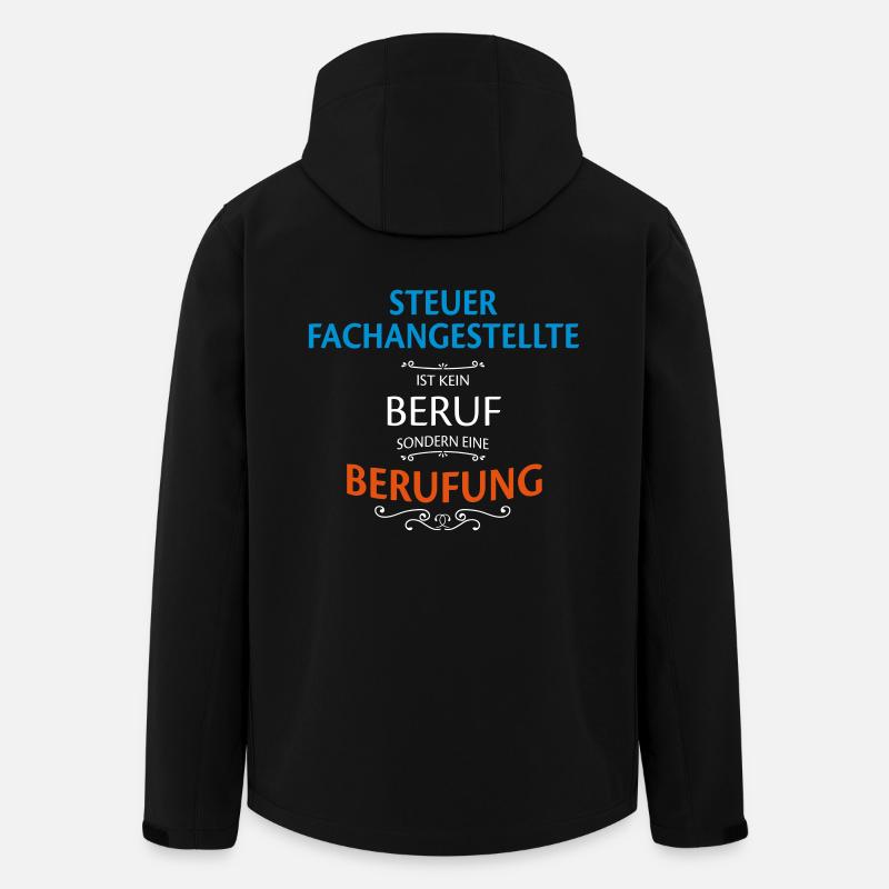 Steuerfachangestellte Beruf - Recycelte Männer Softshell-Jacke von Stanley/Stella - Schwarz