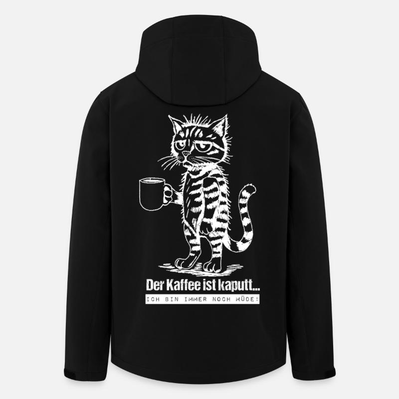 The coffee is broken... - Men’s Recycled Softshell Jacket by Stanley/Stella - black