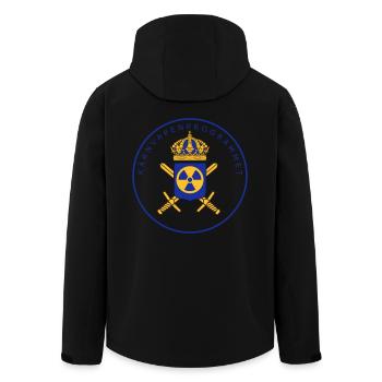 Das schwedische Atomwaffenprogramm - Recycelte Männer Softshell-Jacke von Stanley/Stella - Schwarz - Hinten - AI Model Male 185 light (185cm)
