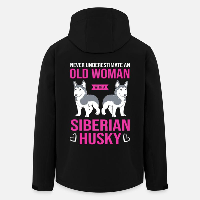 Husky - Recycelte Männer Softshell-Jacke von Stanley/Stella - Schwarz