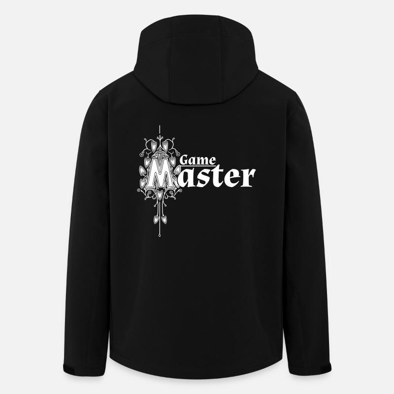 Maître de jeu - Veste softshell homme en polyester recyclé Stanley/Stella - noir