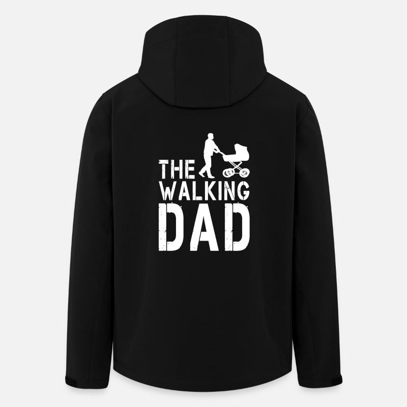 The Walking Dad V2 - Veste softshell homme en polyester recyclé Stanley/Stella - noir