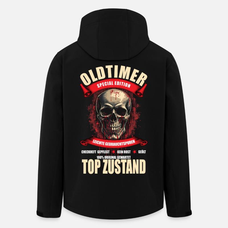 Oldtimer - Édition spéciale - Veste softshell homme en polyester recyclé Stanley/Stella - noir